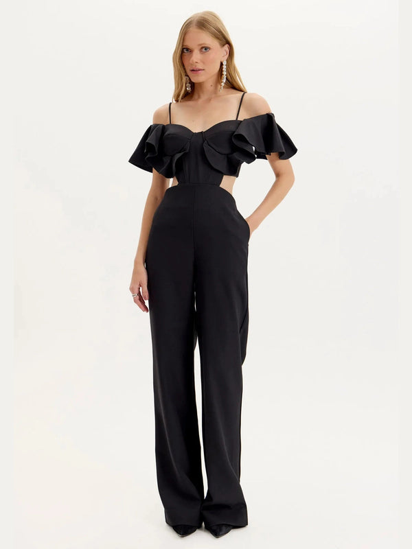 AMAR RUFFLES JUMPSUIT