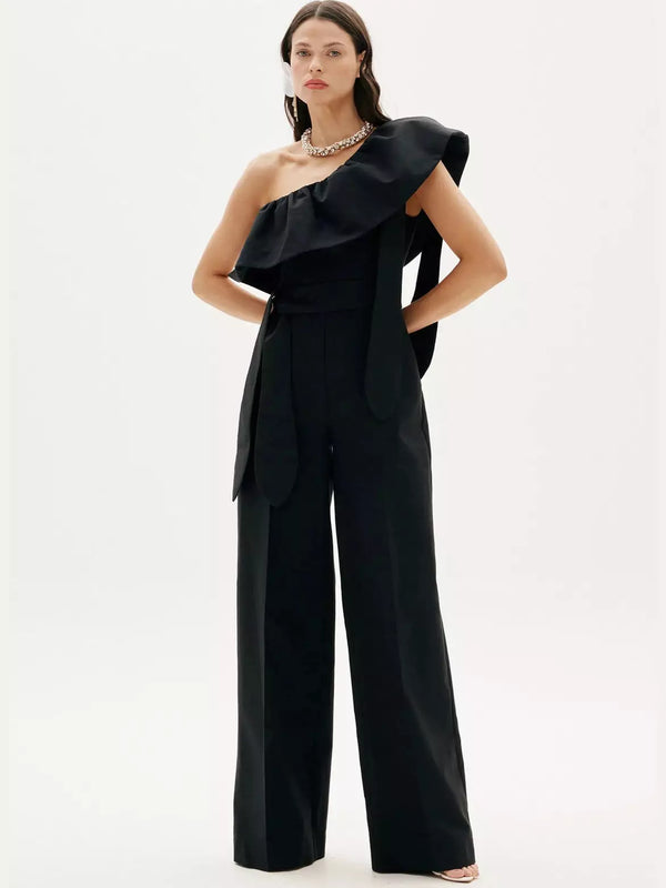 Amar One Shoulder Jumpsuit