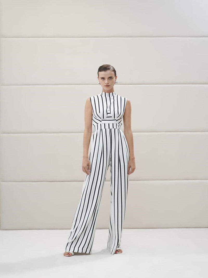 TD High Neck Jumpsuit