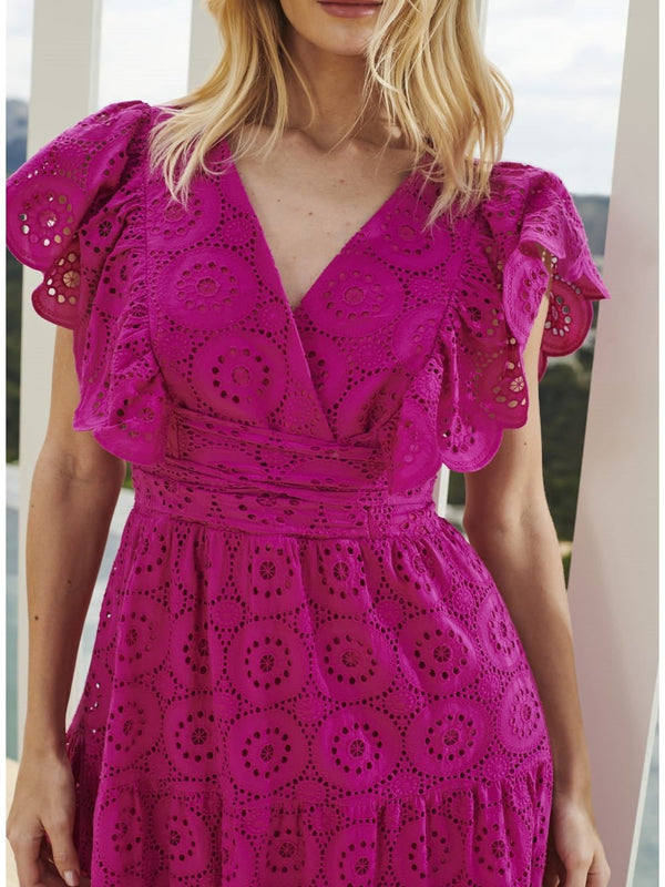 SC PINK LACE DRESS