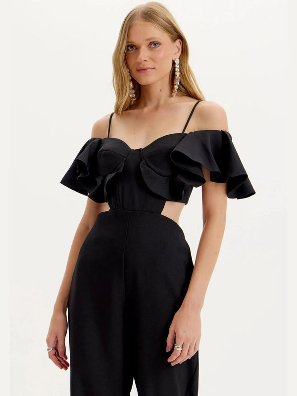 AMAR RUFFLES JUMPSUIT