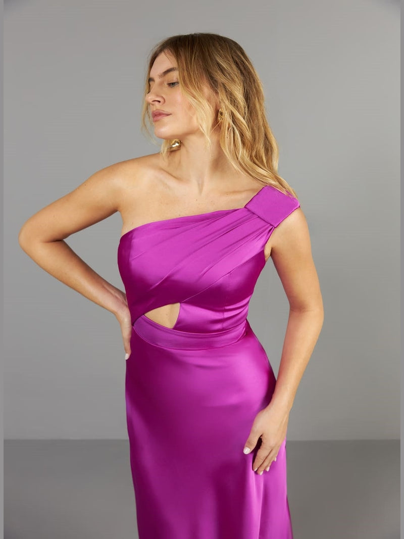 ONE SHOULDER DRESS