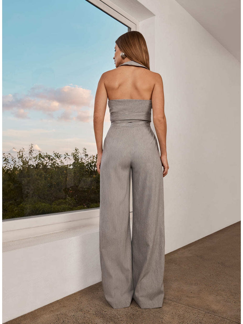 WIDE LEG JUMPSUIT