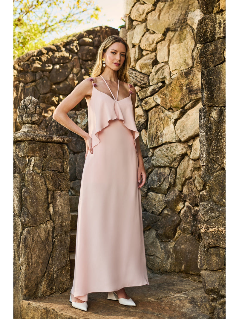 SK MAXI ROSA DRESS