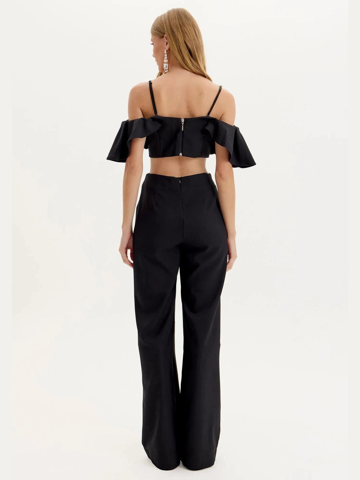 AMAR RUFFLES JUMPSUIT