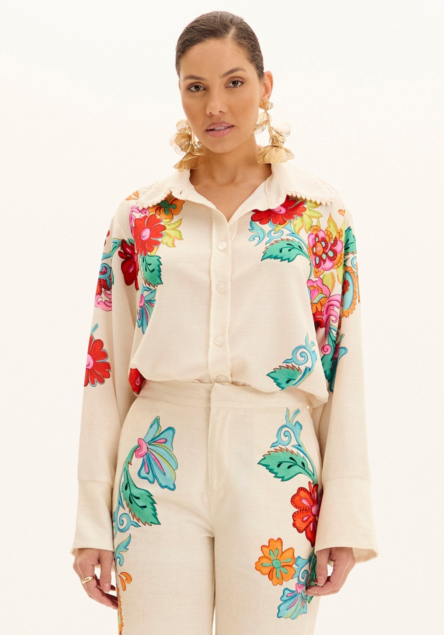 AMAR JARDIN LONG SLEEVE SET