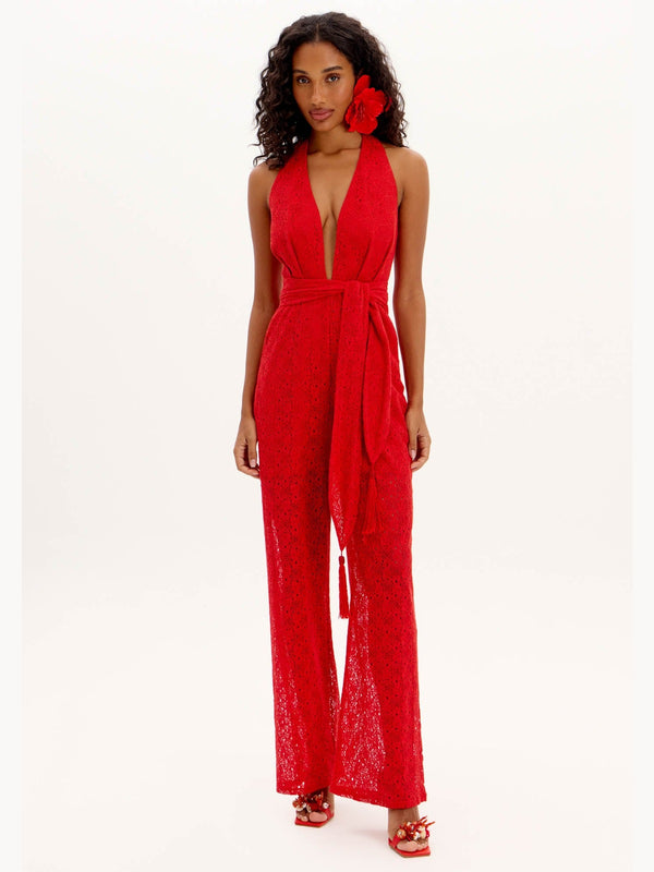 LP RED LOBSTER JUMPSUIT