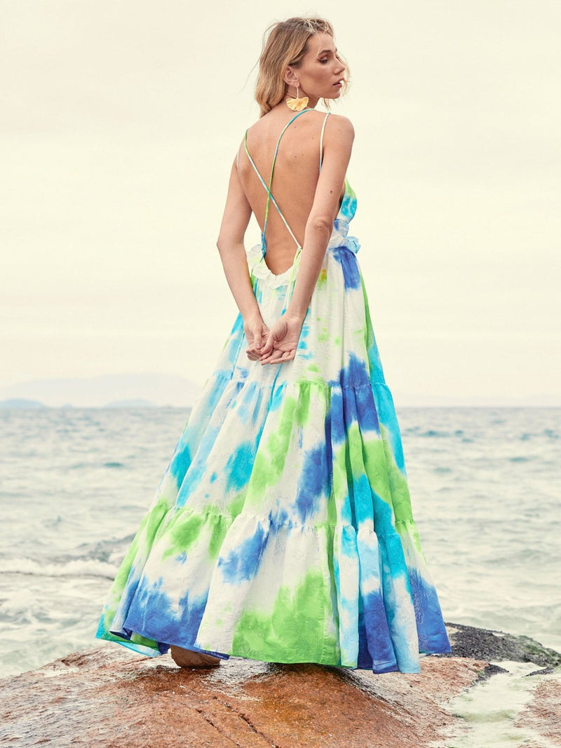 AMAR TieDye Maxi Dress