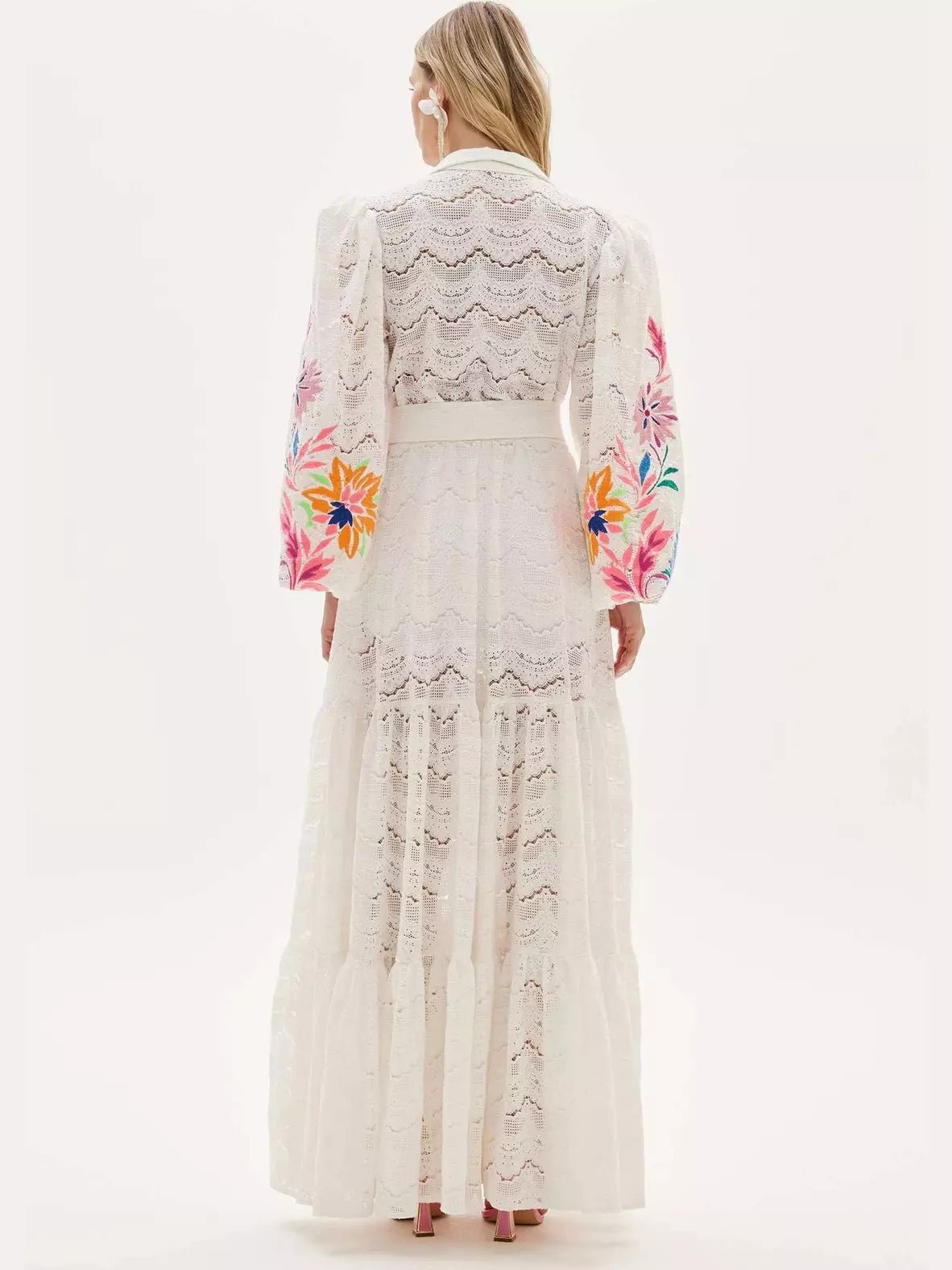 Amar Chemise Embroidery Dress