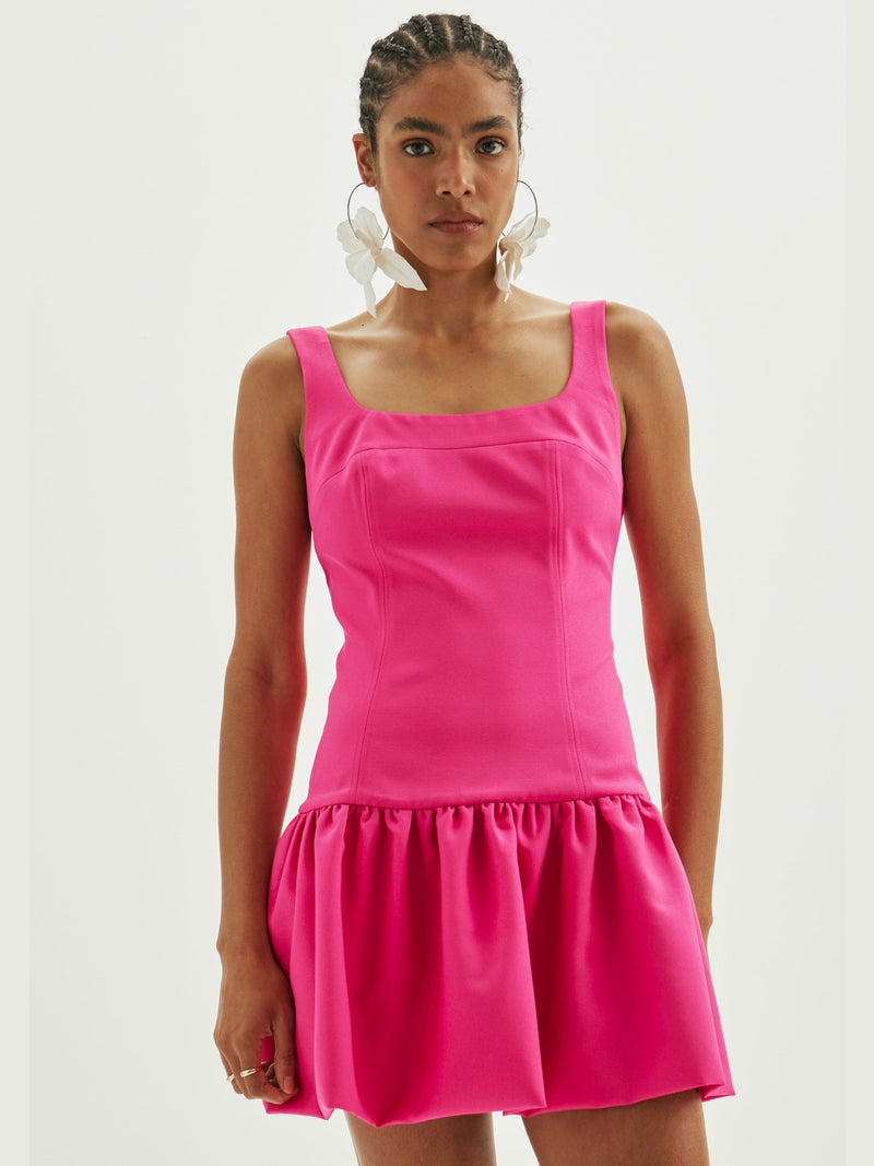 AMAR BALLOON PINK DRESS