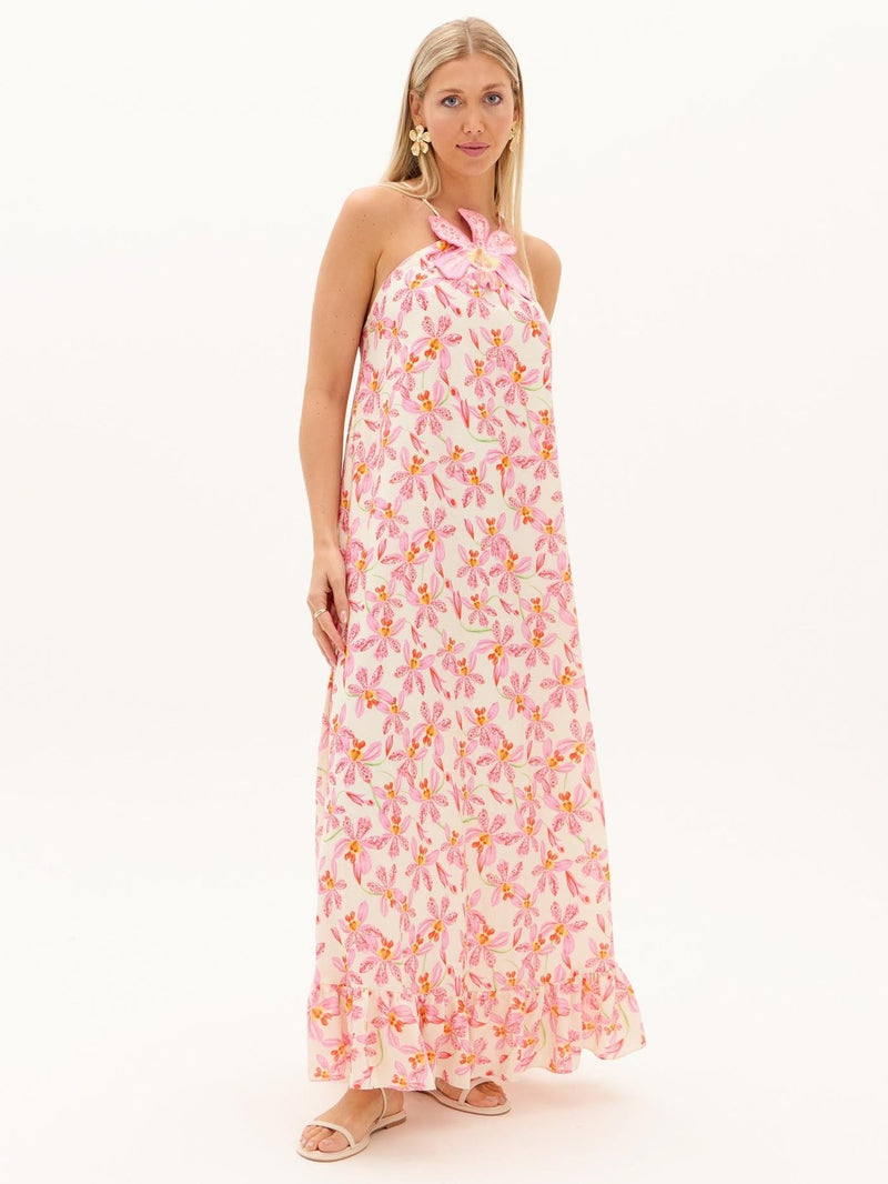 AMAR FLORAL MAXI DRESS