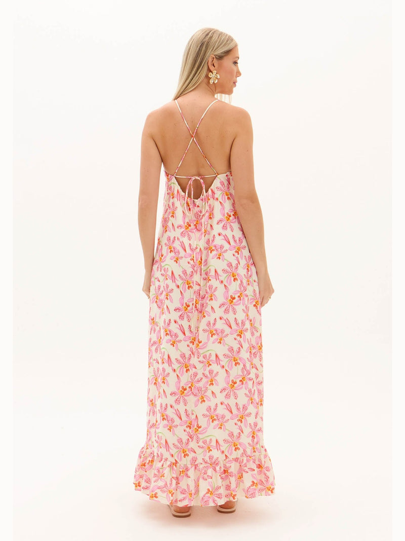 AMAR FLORAL MAXI DRESS