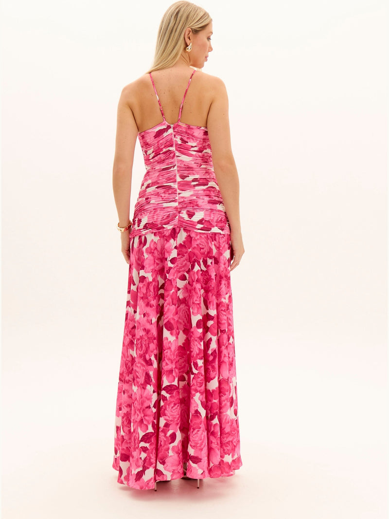 AMAR PEONIES PINK DRESS