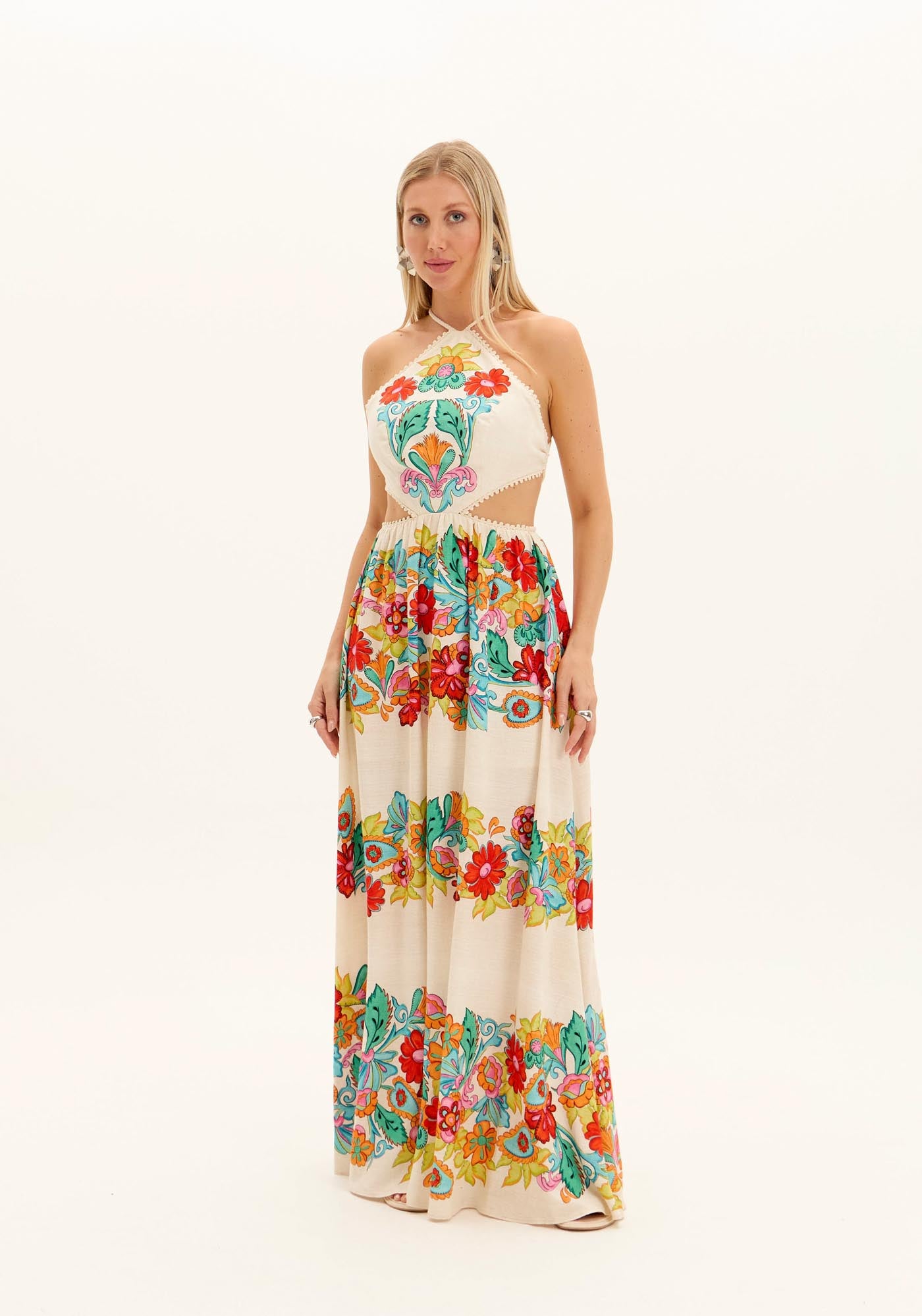 AMAR JARDIN FLORAL DRESS