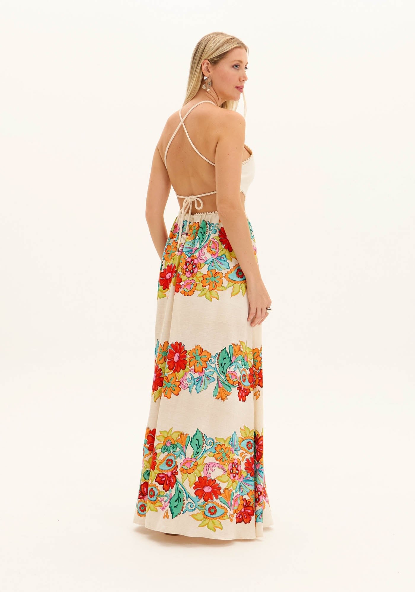 AMAR JARDIN FLORAL DRESS