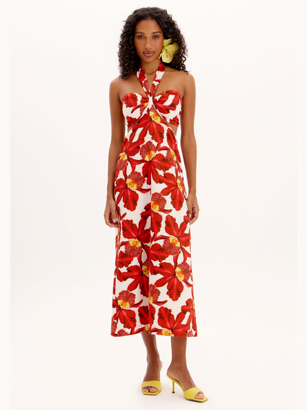 LP ORCHID CUT OUT DRESS