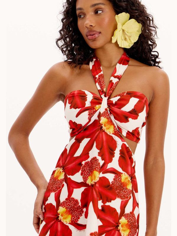 LP ORCHID CUT OUT DRESS