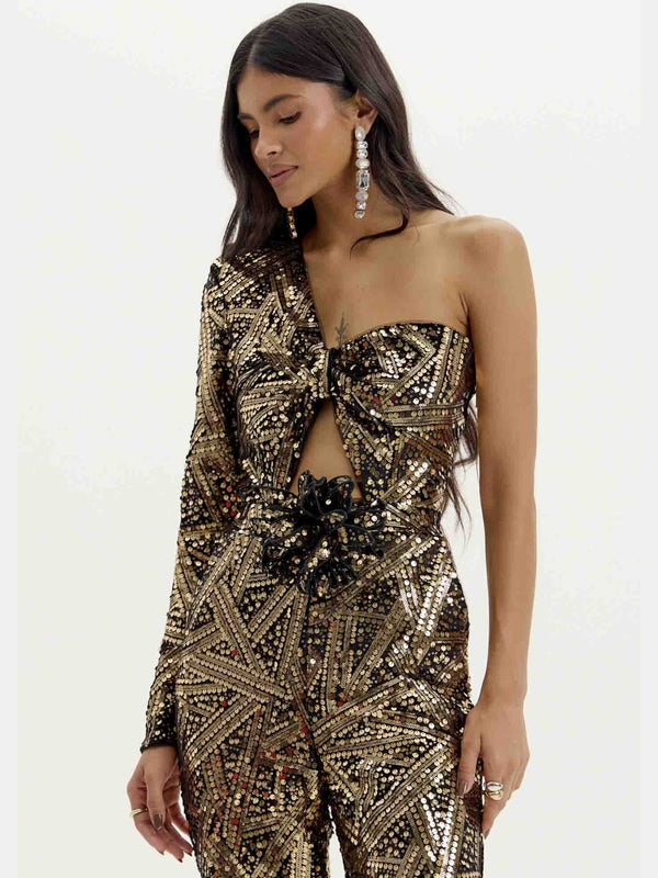 AMAR SEQUIN JUMPSUIT