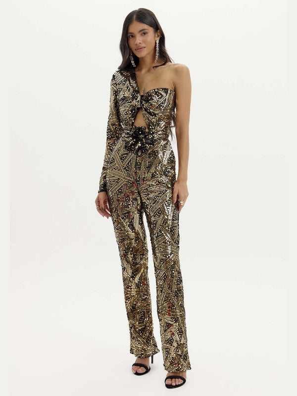 AMAR SEQUIN JUMPSUIT