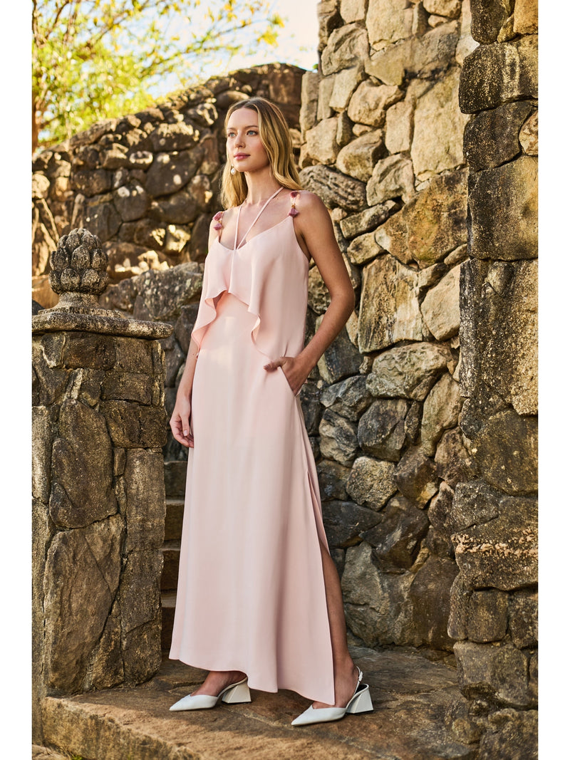 SK MAXI ROSA DRESS