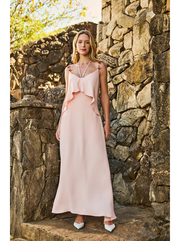 SK MAXI ROSA DRESS