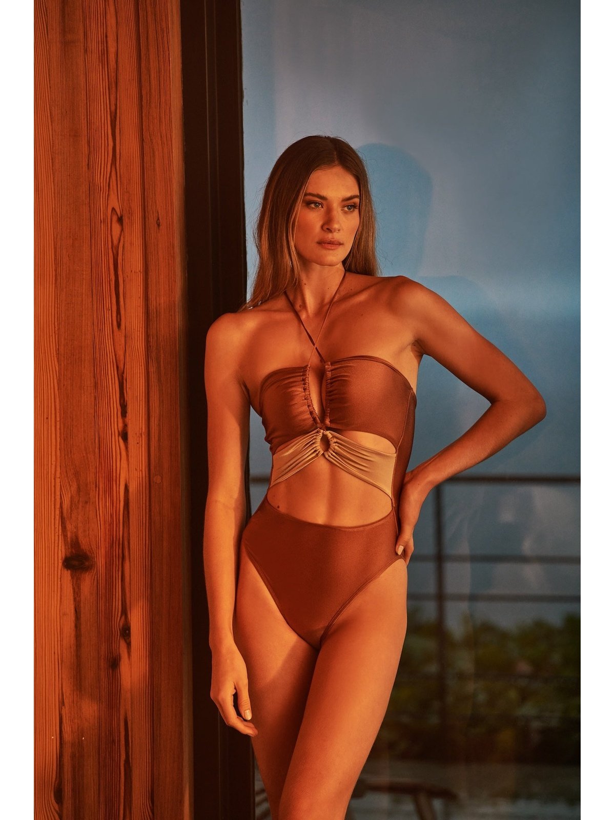 NEUTRAL CUT OUT ONE PIECE SWIM