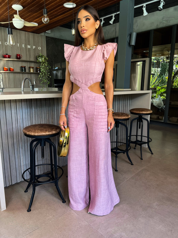 JOY PINK JUMPSUIT