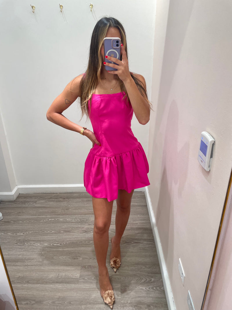 AMAR BALLOON PINK DRESS