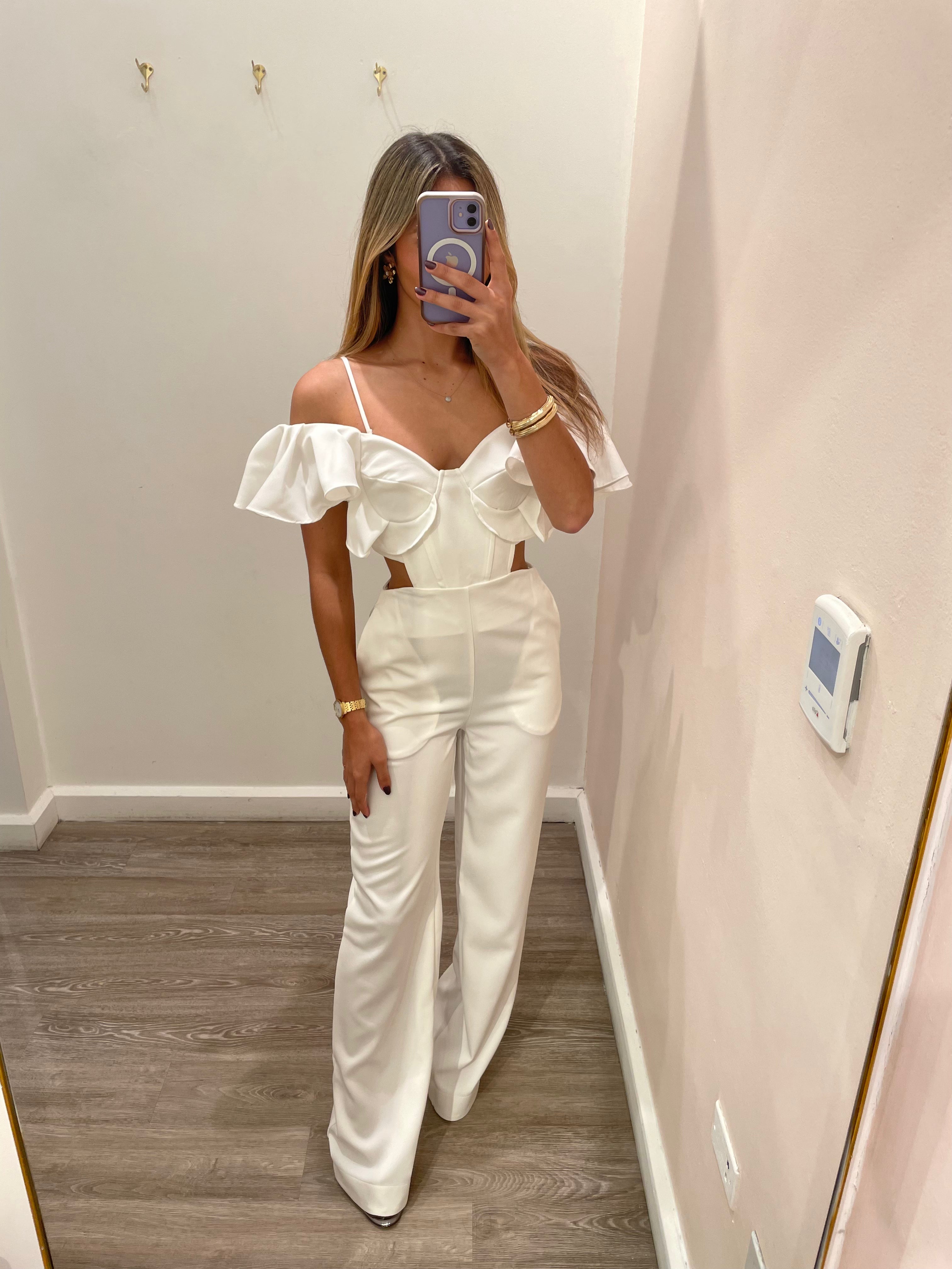 AMAR RUFFLES JUMPSUIT