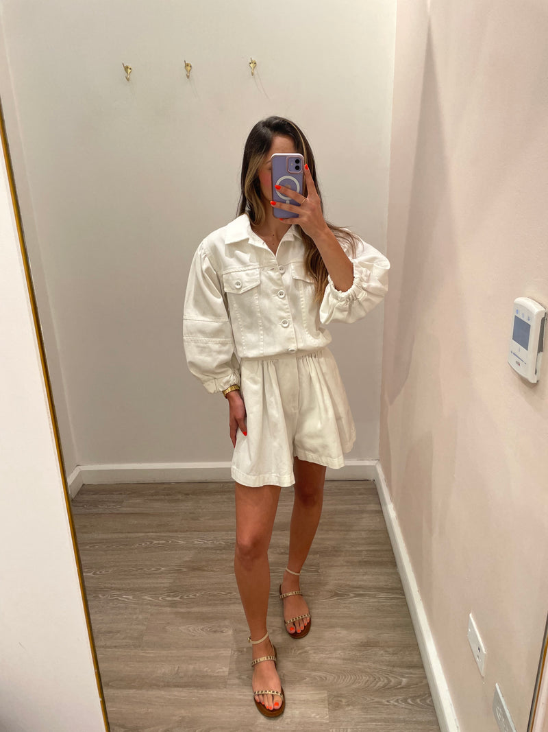 AMAR WHITE ROMPER