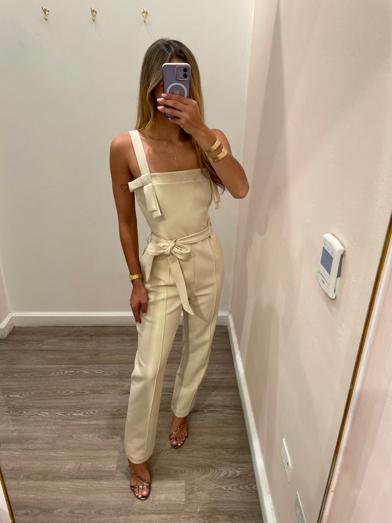 PASTEL CREAM JUMPSUIT