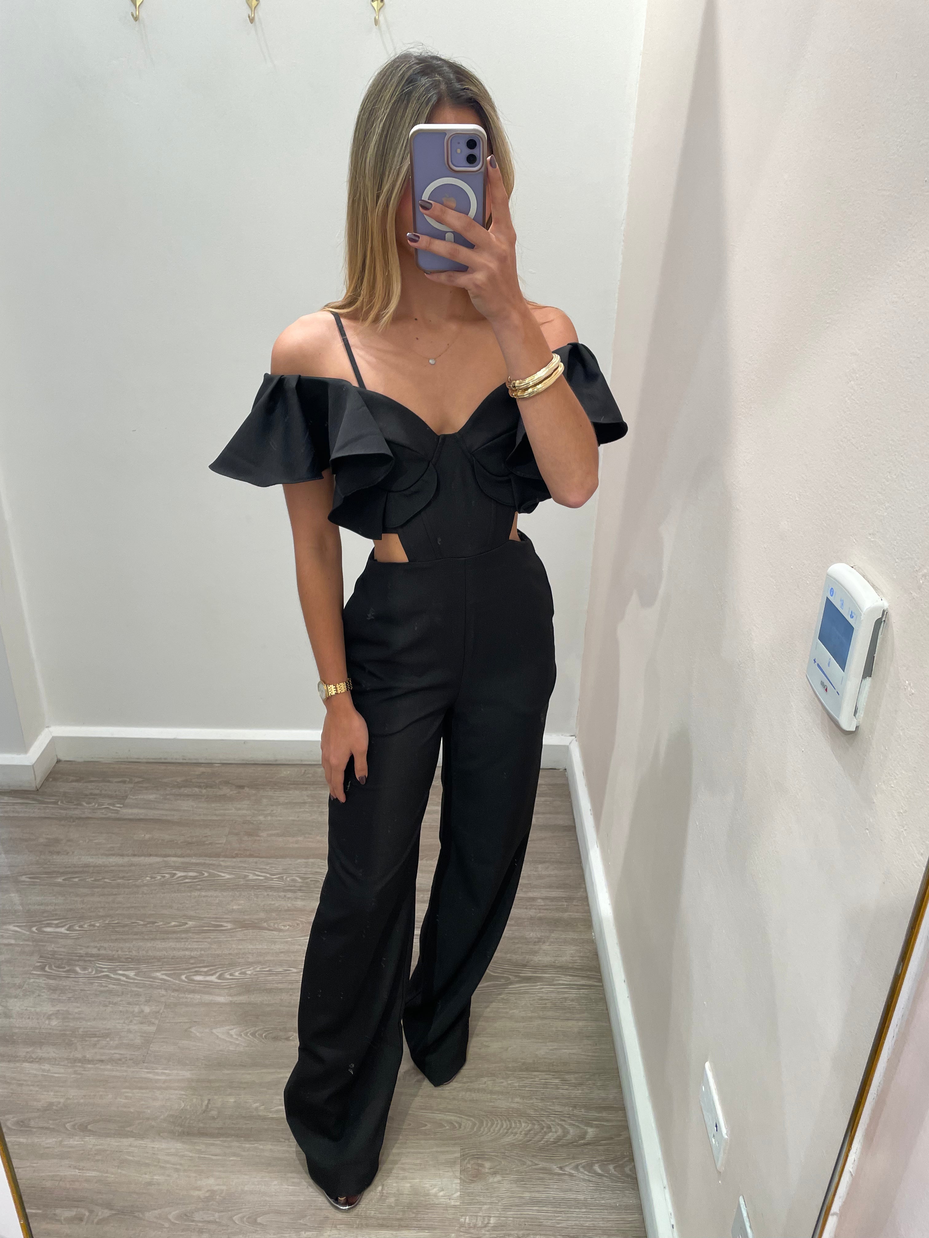 AMAR RUFFLES JUMPSUIT