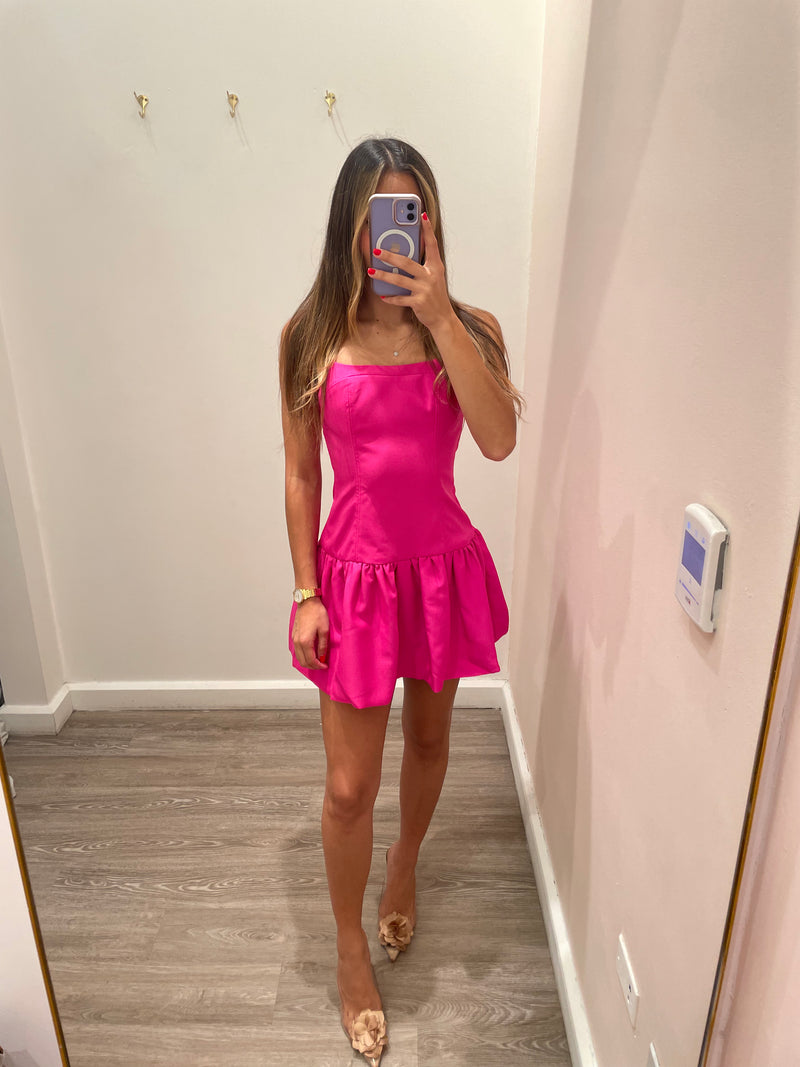 AMAR BALLOON PINK DRESS