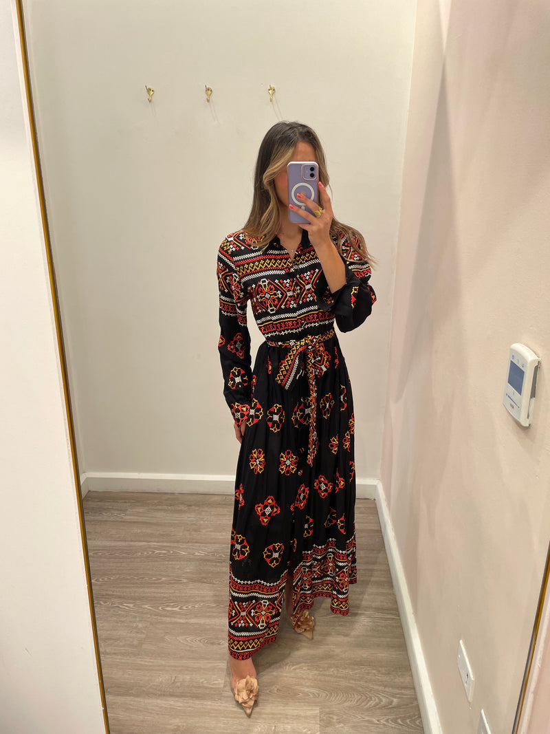 UNIQUE LONG SLEEVE DRESS