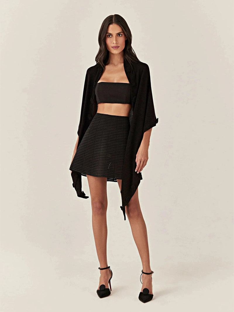 HL TRAMA SKIRT BLACK