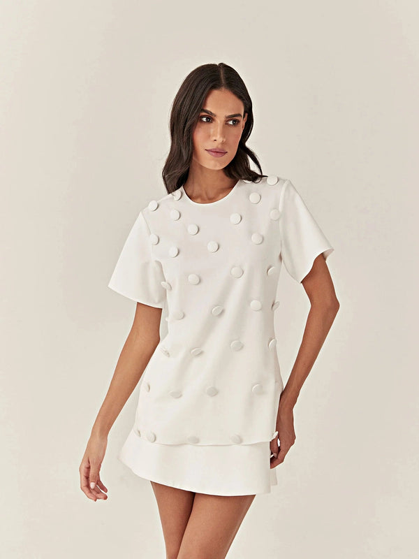 HL IFIGENIA BLOUSE WHITE