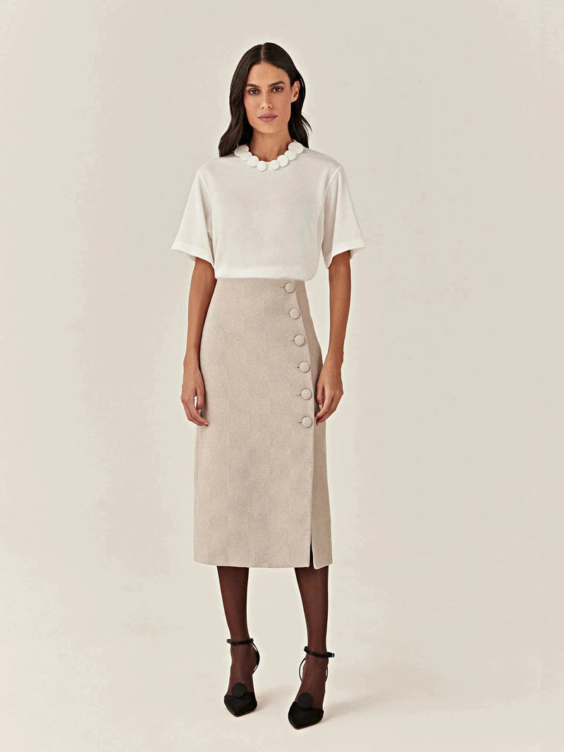 HL IFIGENIA MIDI SKIRT