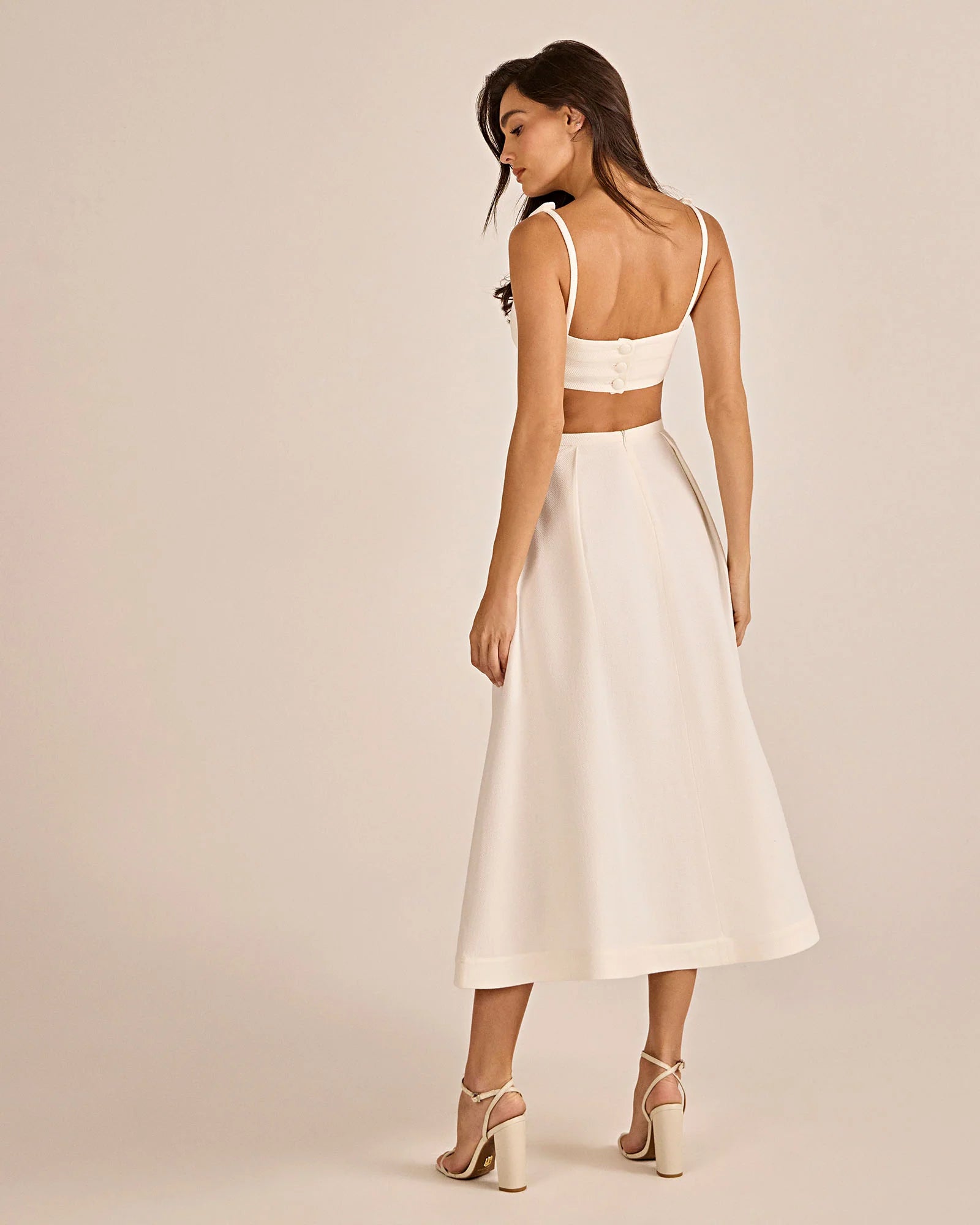 HL PREGAS SKIRT WHITE