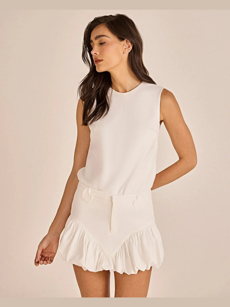 HL MATURI SKIRT OFF WHITE